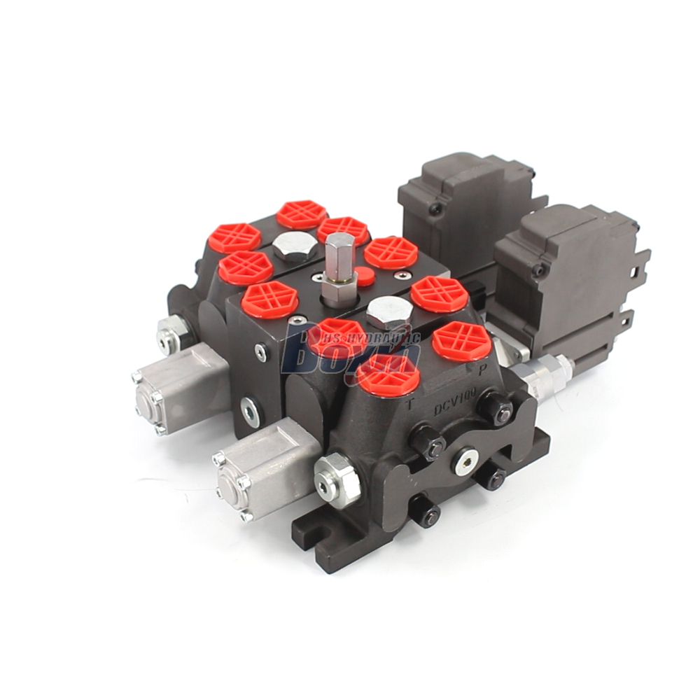 DCV100EMA-YT-JYT-J-K 2 Spool Sectional Directional Valve for Industrial Machinery main image